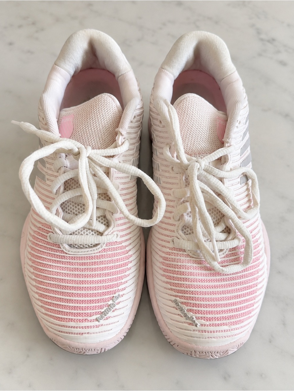 K-Swiss Women’s Pickleball Tennis Court Shoes Pink White Size 7